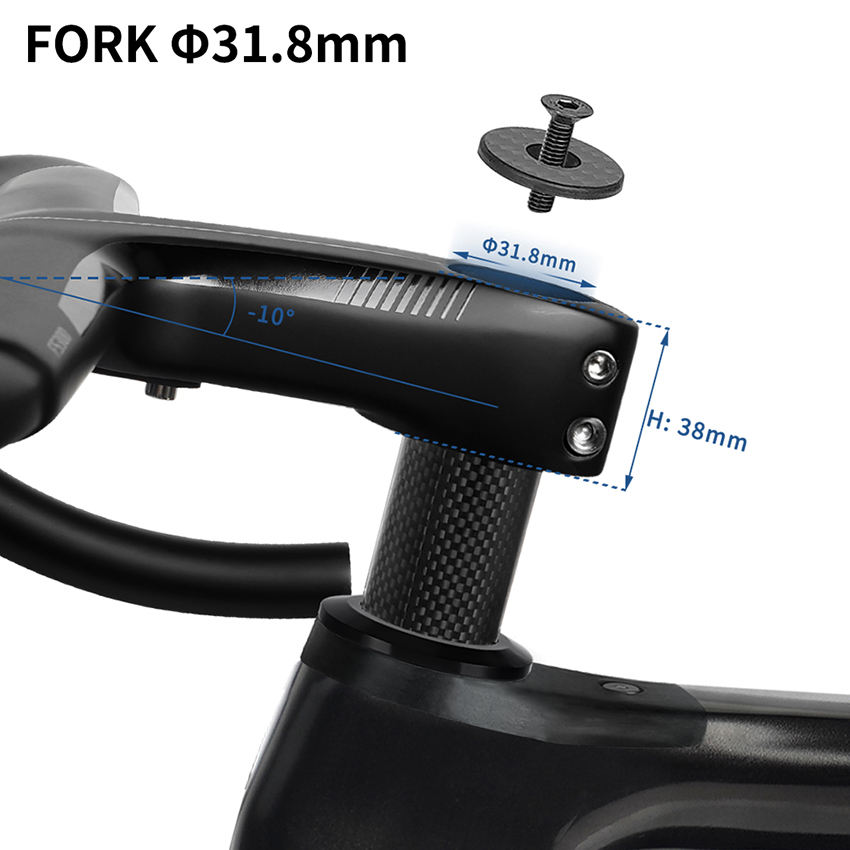 TOSEEK Fire Spider Road Bike Handlebar Di2 Compatibility Grip