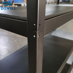 Estantería de Almacenamiento de Ángulo de Hierro de Servicio Ligero y Mediano, Diseño Ranurado, Sin Tornillos, para Invernadero, Cobertizo, Sótano - Product Image 5