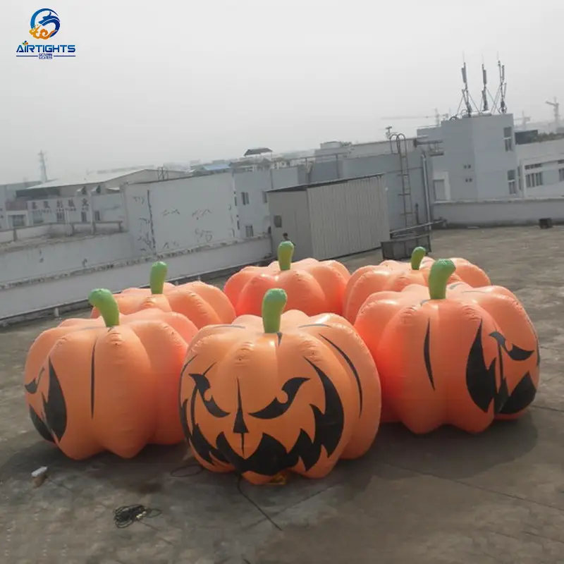 Décorations d'halloween grand ballon gonflable de citrouille