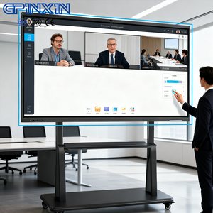 55 65 75 85 Inch Tương Tác Phẳng Bảng Điều Chỉnh Thông Minh Cảm Ứng Kỹ Thuật Số Bảng Tương Tác Giá Thông Minh Bảng Trắng Cho Các Trường Học Giảng Dạy - Product Image 1