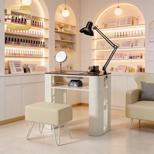Clous pour meubles, vente en gros d'équipements de mobilier sur mesure pour salons de beauté, table de manucure pour salon de beauté - Product Image 2