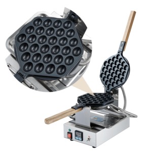 Macchina rotante commerciale all'ingrosso della cialda della bolla che fa il cono di Crepe antiaderente che cucina il creatore elettrico della cialda dell'uovo - Product Image 3