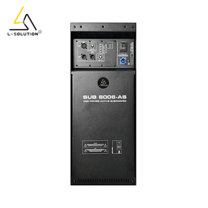 Système de sonorisation <span class=keywords><strong>actif</strong></span> Lsolution Professionnel Double Subwoofer de Scène 18 Pouces 2500W Grande Puissance 8006 Subwoofer DJ Amplifié - Product Image 5