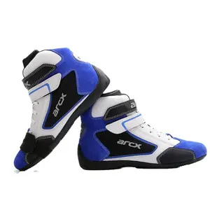 Arcx Motorcycle Men's Women Ankle Boots Motorbike Riding Protective Shoes Non-slip Breathable Off Road Moto Racing Shoes