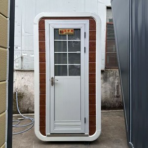 Toilettes portables en panneaux sandwich, design moderne, installation facile pour les attractions touristiques et les chantiers de construction - Product Image 2