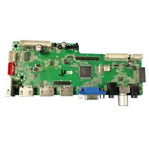 LVDS hiển thị LCD điều khiển board & phụ kiện kết nối Bo mạch chủ HD-MI/VGA để LVDS chuyển đổi Board