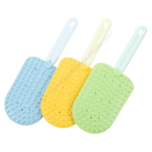 Cepillo Quita Pelos de Mascotas TPR al por Mayor, Fácil de Limpiar, de Plástico, para Baño y Aseo de Perros y Gatos, Masaje y Limpieza - Product Image 1