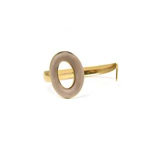 Brazalete de Moda en Acero Inoxidable 316L con Baño de Oro PVD, Sostenible y Resistente - Product Image 1
