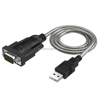 USB a RS232 cable serie conector macho Industrial FTDI chipset DB9 pin 9-PIN conector COM conector macho 1,8 m