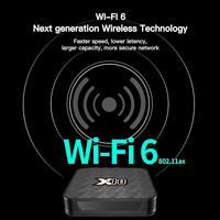 Nueva llegada X10 iATV steaming TV box Allwinner H313 Android 10,0 4K HD 5G WIFI 6 Smart Media player stal-ker 4K Android TV box