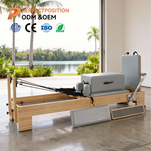 Cama de Pilates de Madera de Arce Empalmada, Ajustable, Alta Estabilidad, Calidad Profesional Personalizada para Uso en Estudios y Gimnasios - Product Image 1