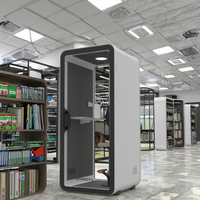 UNIBOOTH Cabines de travail insonorisées modernes personnalisables, durables pour bureaux, centres commerciaux, écoles, parcs, hôtels, salons et espaces de coworking