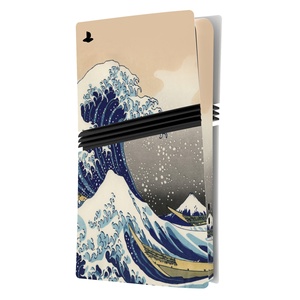 Pour PS5 Pro Skin - le décalcomanie artistique « Grande Vague », film protecteur ultra-fin - Product Image 3
