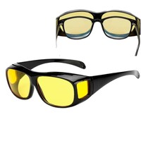 Nouvelles Lunettes de Soleil Tendance Européennes et Américaines pour Cyclisme, Anti-Vent et Anti-Sable, Lunettes de Conduite de Nuit Sécurisées Teintées