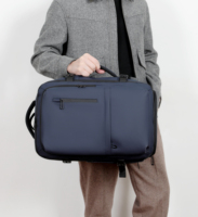 Sac à dos intelligent multifonctionnel pour ordinateur portable, extensible, durable, imperméable, grande capacité 39L, 17 pouces, personnalisable OEM pour voyages en extérieur