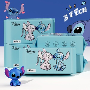 Salviette Monouso in Fibra di Bambù Dual-Clean, Morbide, 1 Velo, 20x20cm, Design Orsetto Fragola, Spesse, per Uso Asciutto e Bagnato, per la Casa - Product Image 2