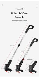 Electric <strong>Lawn</strong> <strong>Mower</strong> Handheld Rechargeable Cordless <strong>Small</strong> Weed Trimmer Grass Cutter Home <strong>Lawn</strong> Trimming Grass Cutting - Product Image 6