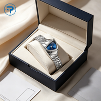 Montre de Luxe pour Femme avec Logo Personnalisé, Cadran Étoilé et Bracelet en Treillis de Diamants, Montre à Quartz Tendance pour Dames, Idée Cadeau