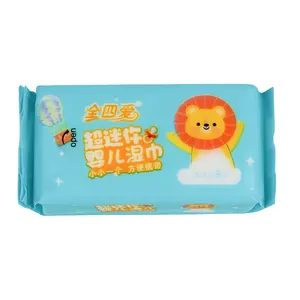 Hot Sale Convenient Travel Facial Hand Body Cleaning Water Mini Baby Wet Wipes