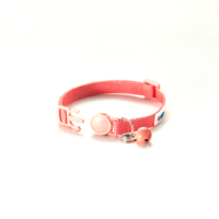 UFBemo Fabricant de Offre Spéciale Conception personnalisée Séparation des couleurs Boucle de sécurité Ceinture Cloche Collier pour animaux de compagnie Collier pour chat