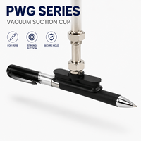 Ventosa de vacío ovalada larga serie Wenjin PWG para manipulación robótica, almohadilla de agarre de aire industrial para bolígrafos y objetos cilíndricos