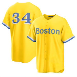 优质定制徽标美式棒球球衣男式透气短裤刺绣亚历克斯·布雷格曼 # <span class=keywords><strong>2</strong></span> 塞拉·杜兰 # 16 大卫 # 34 - Product Image 3