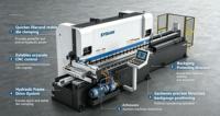 Presse plieuse CNC électro-hydraulique synchrone entièrement automatique 6000KN 100 tonnes 4100mm avec moteur de pompe, prix usine