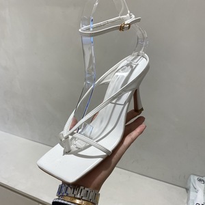 Sandalias de tacón medio de 7CM/9CM, Novedades, Sandalias tipo thong para mujer, Zapatos de punta abierta, Tacones altos para mujer 2025 - Product Image 3