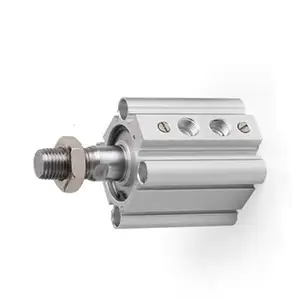 Silinder SMC silinder RQB25-20/seri RDQB25-50M silinder tipis peran ganda hidrolik tunggal