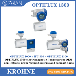 เครื่องวัดการไหล KROHNE เครื่องวัดการไหลแบบแม่เหล็ก IFC300 DN150 150มม. 6นิ้ว OPTIFLUX 1300 เซ็นเซอร์วัดการไหล - Product Image 5