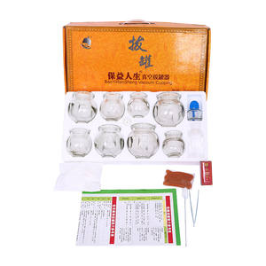 Cangkir api tradisional Tiongkok, set cangkir ventsas, cangkir hijama, kaca vakum, set bekam 16 buah - Product Image 2