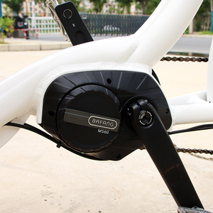 Bicicletta Elettrica Cargo <span class=keywords><strong>a</strong></span> <span class=keywords><strong>3</strong></span> <span class=keywords><strong>Ruote</strong></span> con Motore Centrale Bafang 500W, Sedile per Bambini e Vano Portaoggetti - Product Image 2