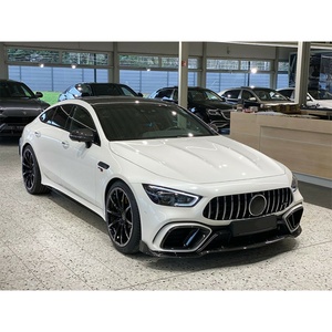 Kit carrosserie complet en fibre de carbone sèche pour Mercedes Classe GT X290 GT63 style BS : Lame avant, diffuseur arrière, cache-phares antibrouillard, échappement - Product Image 2