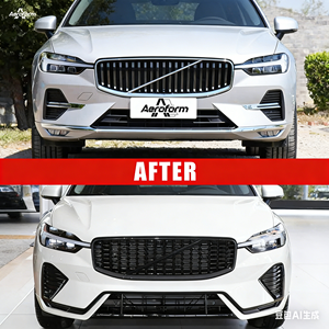 Kit di Aggiornamento Paraurti Sportivo R-design per <span class=keywords><strong>XC60</strong></span> 2018-2025, Clip-on in Carbonio Nero, da Vecchio a Nuovo, Facelift di Alta Qualità - Product Image 2