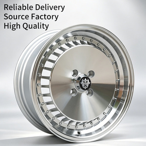 Ruedas todoterreno Flowtone 4x4 de 15, 16 y 17 pulgadas, 4x100, 5x114.3, ruedas de aleación plateadas, ruedas todoterreno 5x4.5, ruedas y neumáticos todoterreno en oferta - Product Image 1