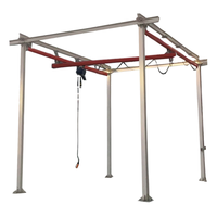 Grue à suspension flexible KBK, grue de levage combinée sur rail léger KBK, flexible, pratique, personnalisable