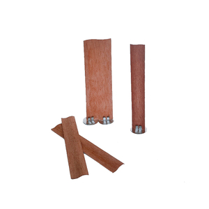 Fabrication <span class=keywords><strong>de</strong></span> cire <span class=keywords><strong>de</strong></span> soja Bases métalliques Noyaux <span class=keywords><strong>de</strong></span> <span class=keywords><strong>bougie</strong></span> Fournitures Bricolage Grande largeur Croix 3 pouces Crackling Wave s Mèche <span class=keywords><strong>de</strong></span> <span class=keywords><strong>bougie</strong></span> en bois incurvée - Product Image 4