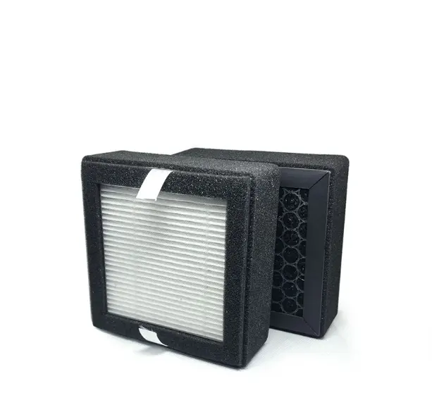 EN-1822 standard 99.95% high efficiency h13 custom air filter 2 in 1 hepa filter and carbon filter for 3D printers