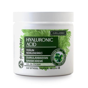 DERMODAY Hyaluronic Acid Leave-In <b>Face</b> Cream Oil in Cream Moisturizing Skin Care 250ml - Product Image 1