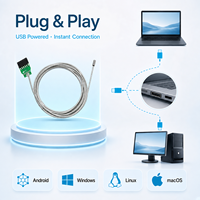 Module de caméra USB miniature OH01A10 3,6 mm 720P pour inspection par endoscope industriel