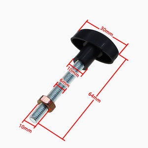Tornillo Yuanyi de 6 mm con cabeza hexagonal cincada para fijación de ventiladores de suelo, mesa y pared - Product Image 2