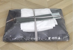 75L có thể gập lại vải giặt giỏ với bánh xe hẹp góc giặt <span class=keywords><strong>Hamper</strong></span> với có thể tháo rời rửa Túi - Product Image 5