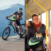 Mochila Ecológica para Mascotas, Perros y Gatos, Bolsa de Viaje, Bolso de Hombro, Mochila de Malla, Bolsa de Transporte, Bandolera