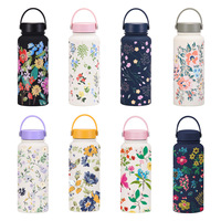 Bouteille d'eau isotherme en acier inoxydable 304 avec logo personnalisé transfrontalier, cadeau promotionnel, thermos à double paroi, tasse isotherme