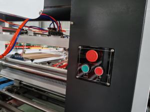 Qzd Plc Controle Nieuwe Type Machine Automatische Map Gluer Machine Vouwen Lijmen Machine Voor Het Maken Van Karton - Product Image 6