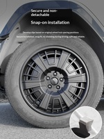 Chery ICAR V23 – Cache-moyeu en acier style armure de guerre, 19 pouces, protection et accessoires de modification décoratifs