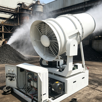 Canon à brouillard d'eau de 40 mètres à vitesse variable, directement de l'usine, pour le contrôle de la poussière dans les carrières et la concassage de pierres