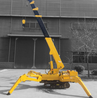Grue araignée mini KB3.0 de marque réputée, 3 tonnes, avec flèche télescopique de 9,2 m, machine de levage