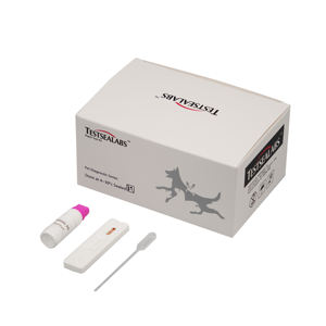 개를위한 동물 탐지 키트 CDV/CAV Ag Canie 디스템퍼/아데노 바이러스 항원 콤보 신속 검사 - Product Image 1