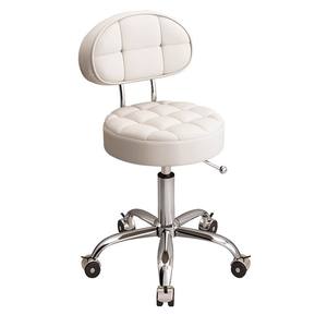 Chaise de Salon/Spa/Barbier Pivotante à Roulettes en Acier Inoxydable, Réglable en Hauteur – Vente Chaude Direct Usine - Product Image 6